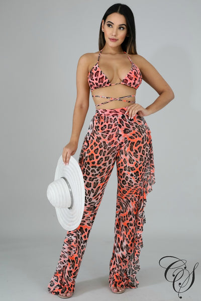 Moe Ruffle Spots Swim Set, swimsuit - Designs By Cece Symoné