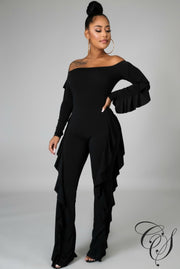 Monique Ruffling Jumpsuit, Jumpsuit - Designs By Cece Symoné