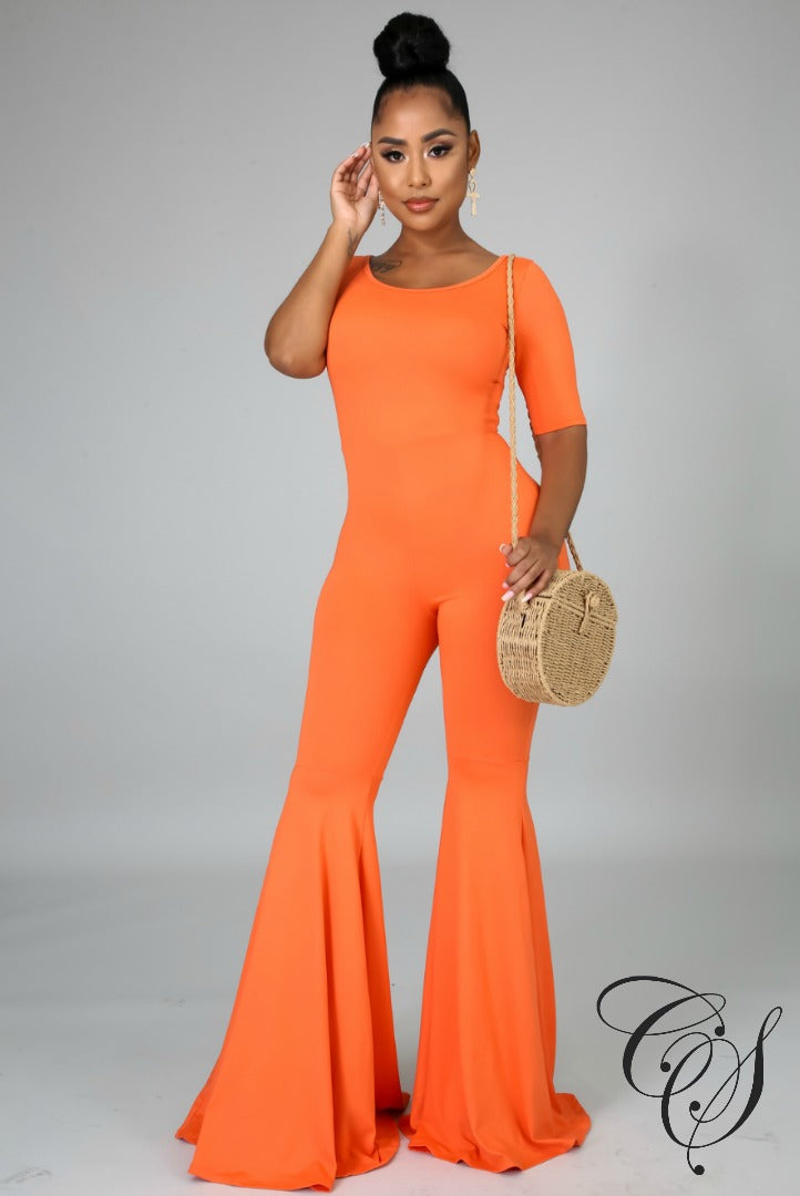 Nancy Flare Jumpsuit