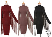 Natalie Fringe Dress, Dresses - Designs By Cece Symoné