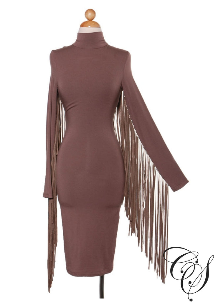Natalie Fringe Dress, Dresses - Designs By Cece Symoné