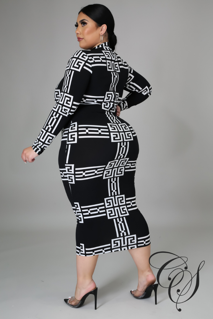 Natasha Aztec Dress