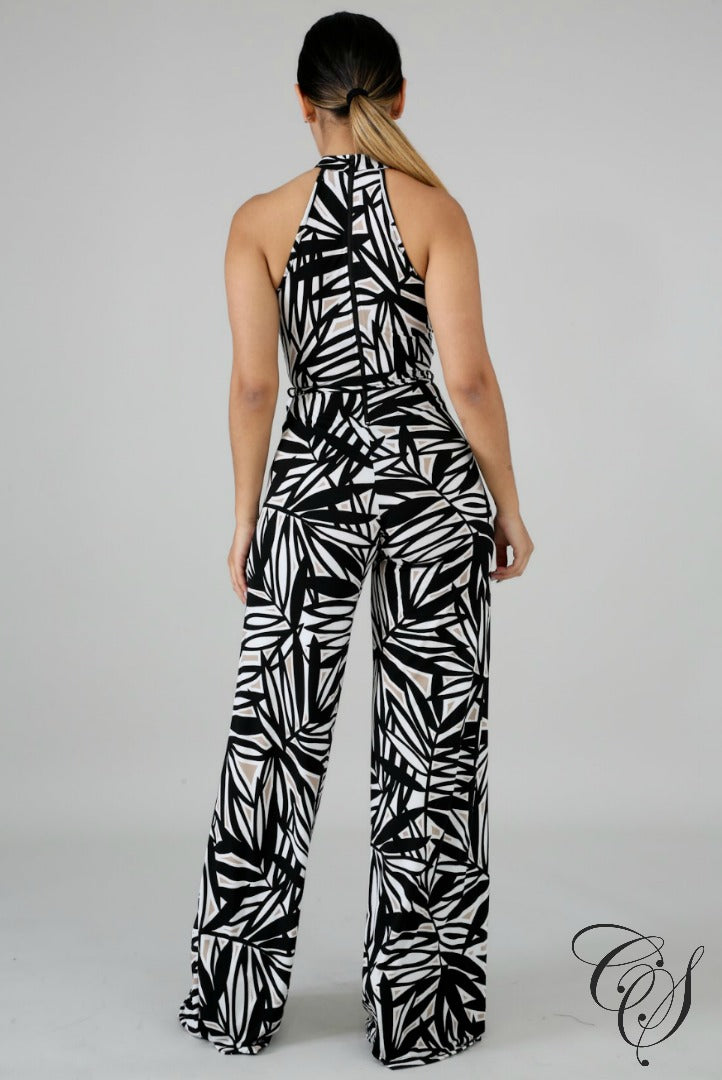Nicole Monochromatic Jumpsuit, Jumpsuit - Designs By Cece Symoné
