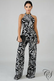 Nicole Monochromatic Jumpsuit, Jumpsuit - Designs By Cece Symoné