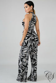 Nicole Monochromatic Jumpsuit, Jumpsuit - Designs By Cece Symoné
