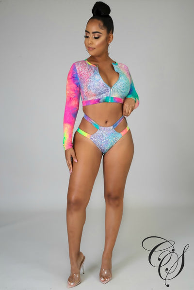 Nina Sparkle Babe Swim Set, swimsuit - Designs By Cece Symoné