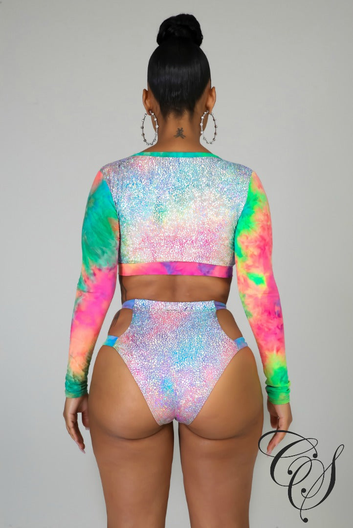 Nina Sparkle Babe Swim Set, swimsuit - Designs By Cece Symoné