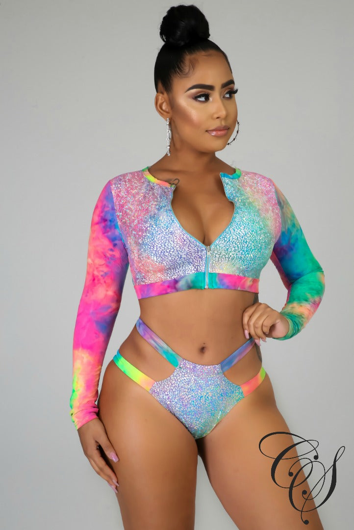 Nina Sparkle Babe Swim Set, swimsuit - Designs By Cece Symoné