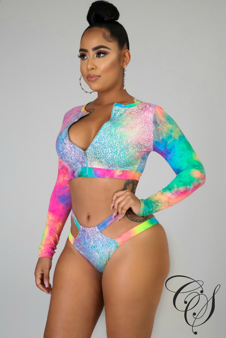 Nina Sparkle Babe Swim Set, swimsuit - Designs By Cece Symoné