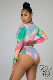 Nina Sparkle Babe Swim Set, swimsuit - Designs By Cece Symoné