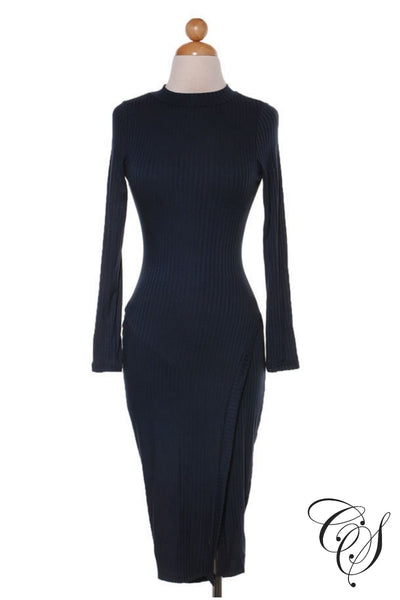 Nora Side Slit Dress, Dresses - Designs By Cece Symoné