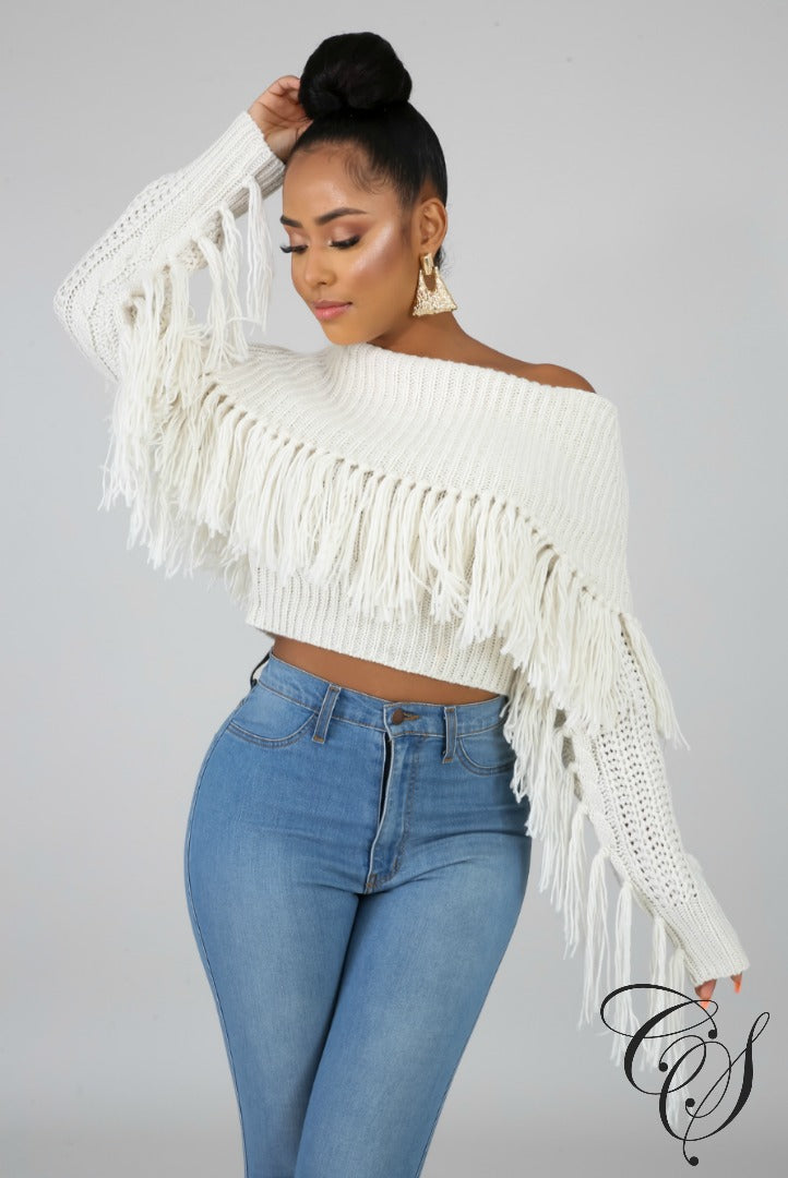 Ozzie Sweater Top, Top - Designs By Cece Symoné
