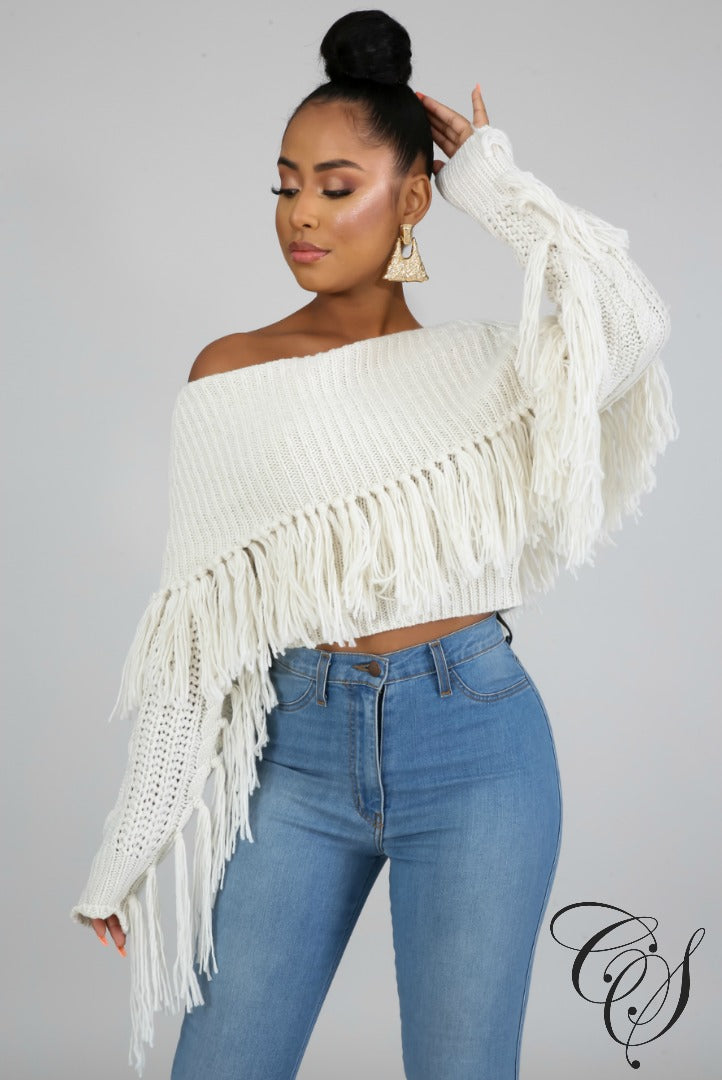 Ozzie Sweater Top, Top - Designs By Cece Symoné