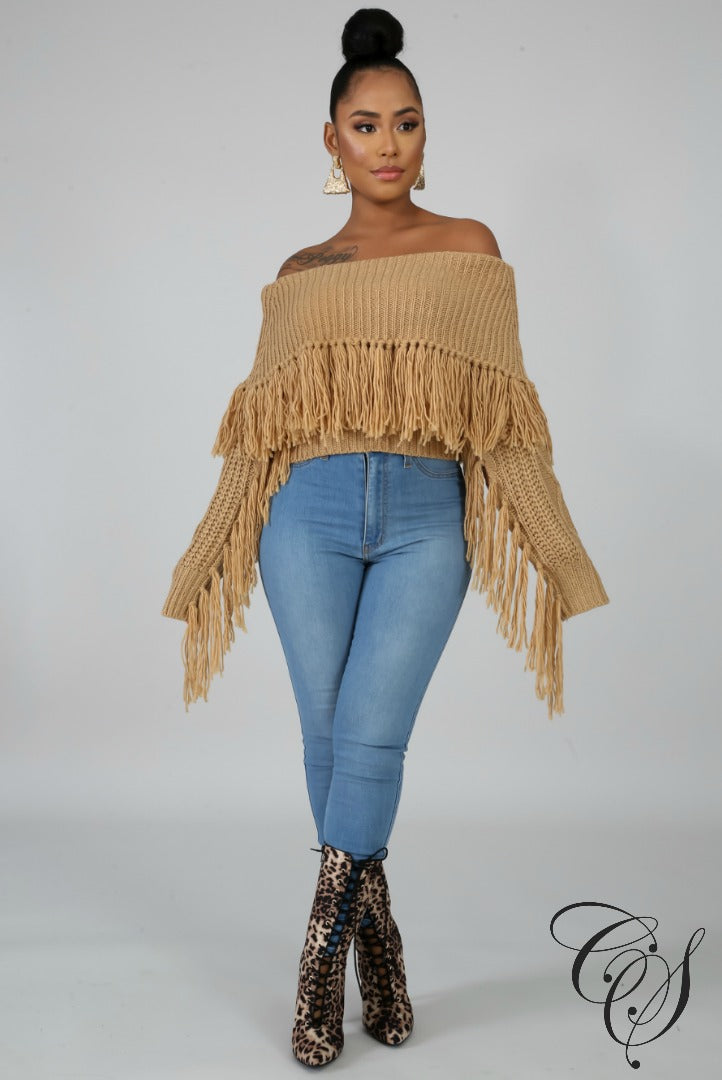 Ozzie Sweater Top, Top - Designs By Cece Symoné