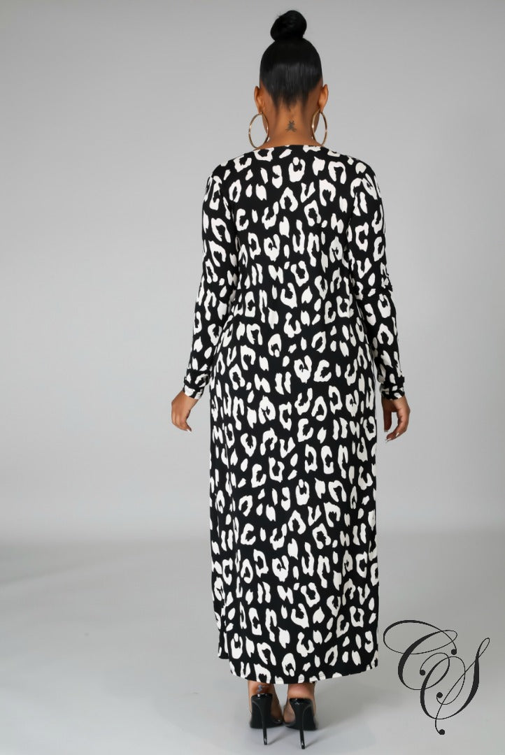 Patti Animal Print Jumpsuit Set
