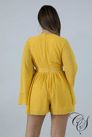 Poppy Clinched Romper, Romper - Designs By Cece Symoné
