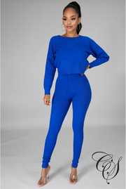 Reina Knit Jogger Set