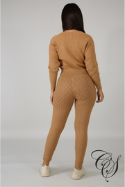 Reina Knit Jogger Set