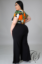 Robin Chain Print Jumpsuit