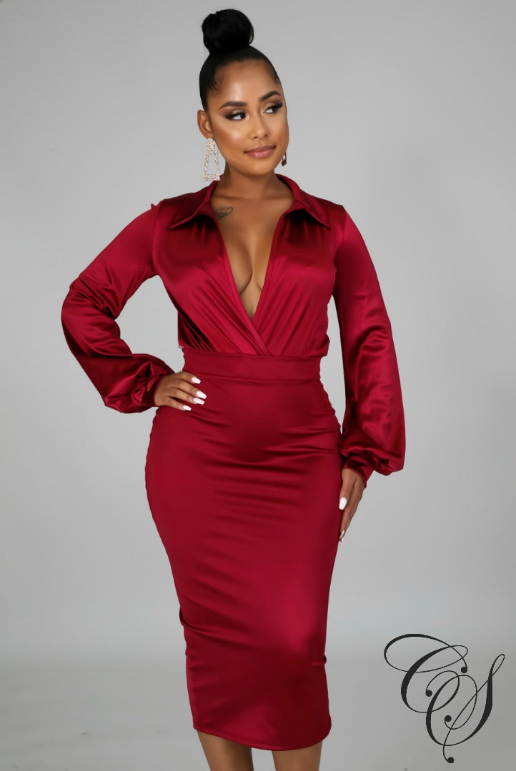 Roxie Satin Skirt Set