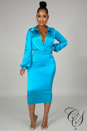 Roxie Satin Skirt Set