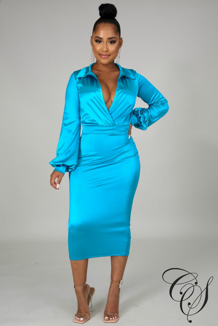 Roxie Satin Skirt Set
