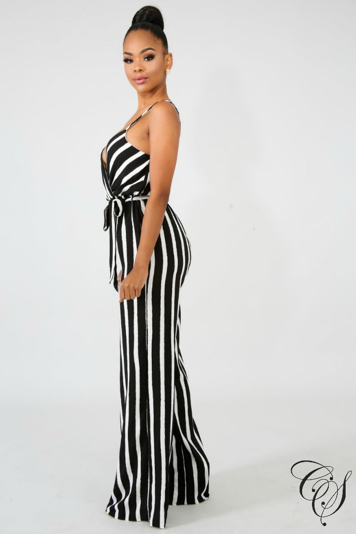 Rydel Stripe Jumpsuit, Jumpsuit - Designs By Cece Symoné