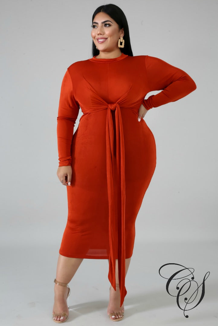 Sadie Hugs Midi Dress, Dresses - Designs By Cece Symoné