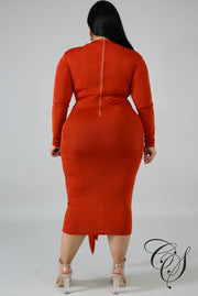 Sadie Hugs Midi Dress, Dresses - Designs By Cece Symoné