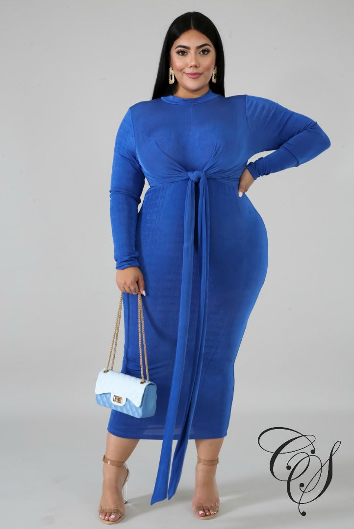Sadie Hugs Midi Dress, Dresses - Designs By Cece Symoné
