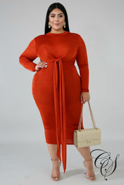 Sadie Hugs Midi Dress, Dresses - Designs By Cece Symoné