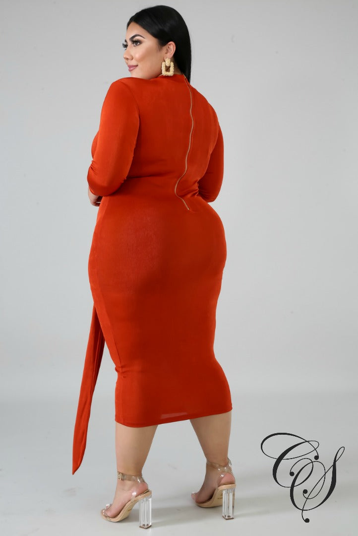 Sadie Hugs Midi Dress, Dresses - Designs By Cece Symoné