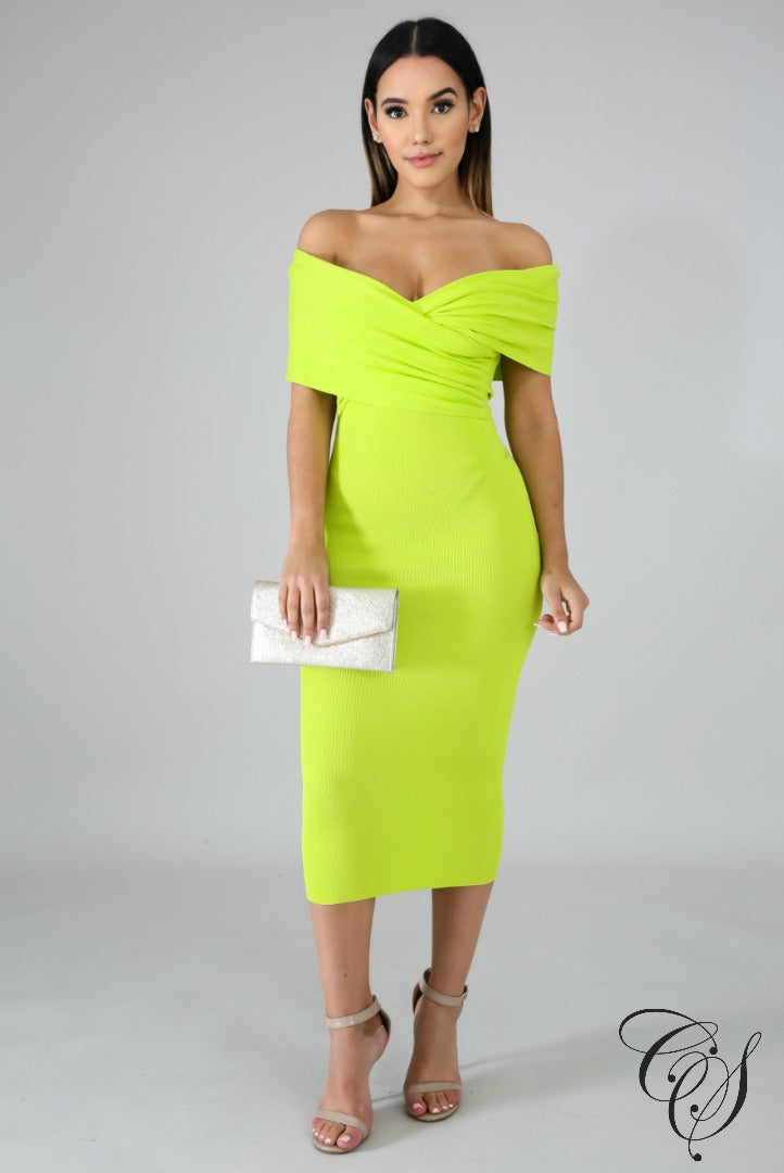 Salonge Midi Dress, Dresses - Designs By Cece Symoné