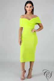Salonge Midi Dress, Dresses - Designs By Cece Symoné