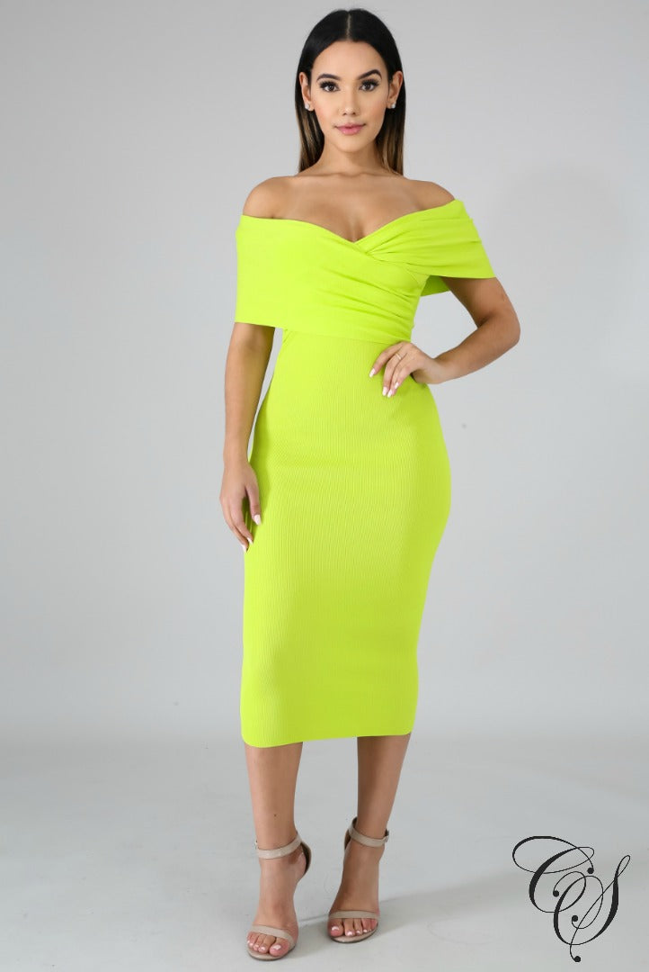 Salonge Midi Dress, Dresses - Designs By Cece Symoné