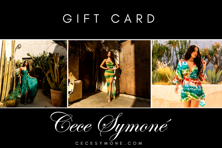 Gift Card, Gift Card - Designs By Cece Symoné