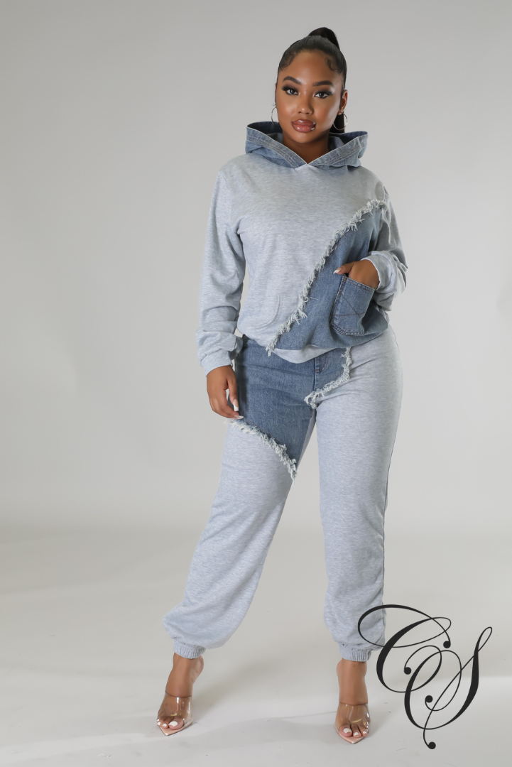 Shanny Asymmetric Two Pieces Set