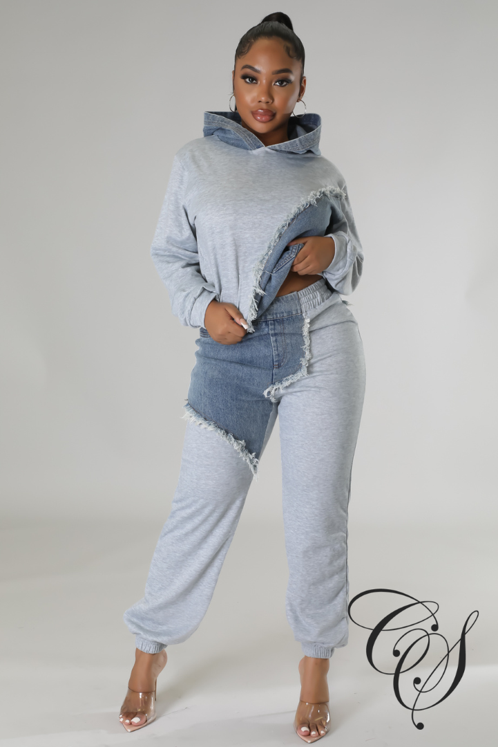 Shanny Asymmetric Two Pieces Set