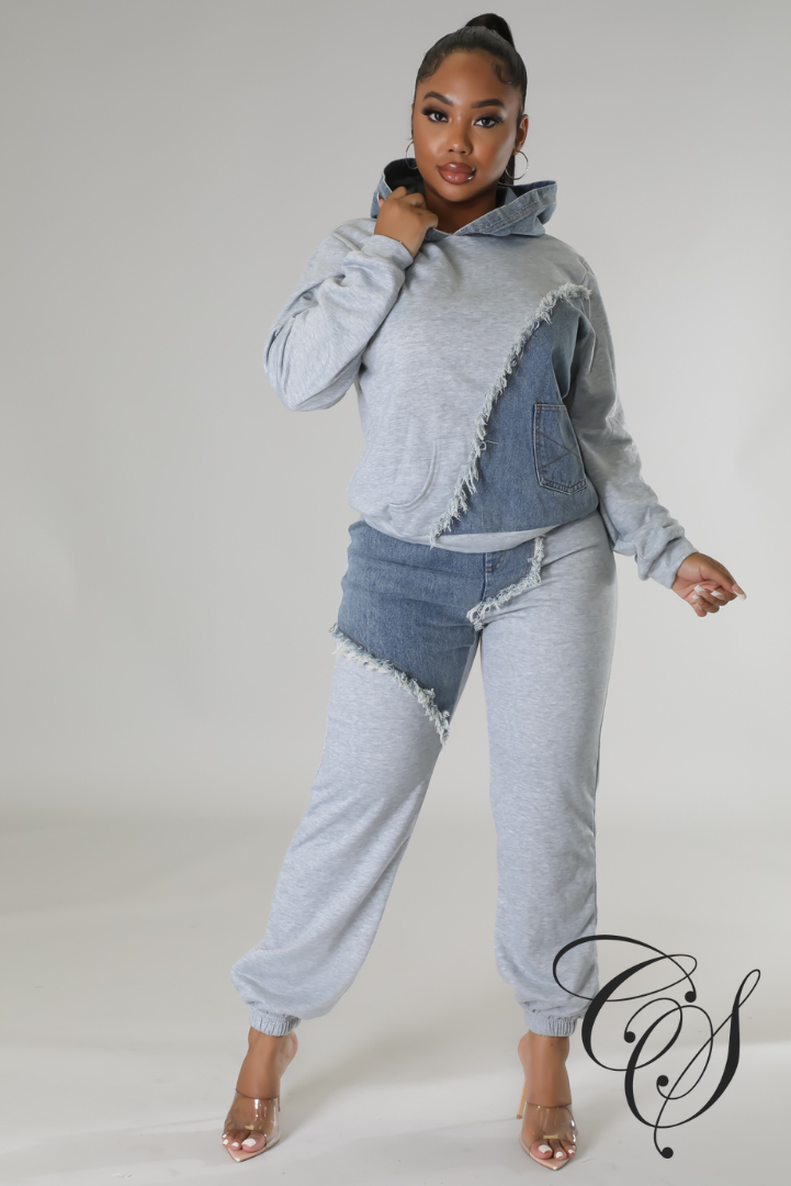 Shanny Asymmetric Two Pieces Set
