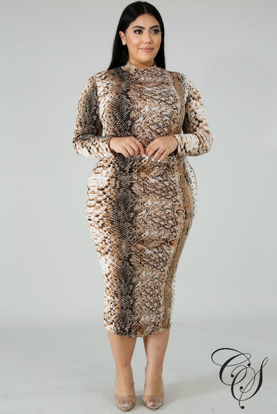 Shya Tastyness Bodycon Dress, Dresses - Designs By Cece Symoné