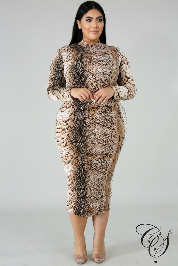 Shya Tastyness Bodycon Dress, Dresses - Designs By Cece Symoné