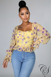 Summer Blossom Top, Top - Designs By Cece Symoné