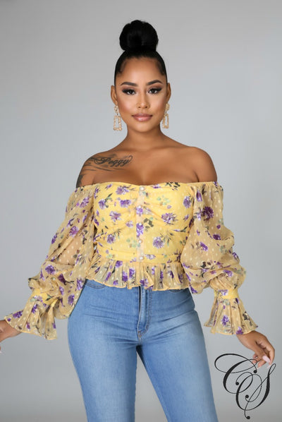 Summer Blossom Top, Top - Designs By Cece Symoné