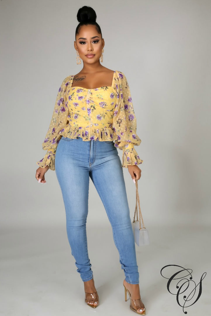 Summer Blossom Top, Top - Designs By Cece Symoné