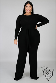 Suzanna Knit Palazzo Tie Set
