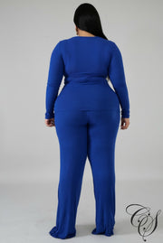 Suzanna Knit Palazzo Tie Set, Set - Designs By Cece Symoné