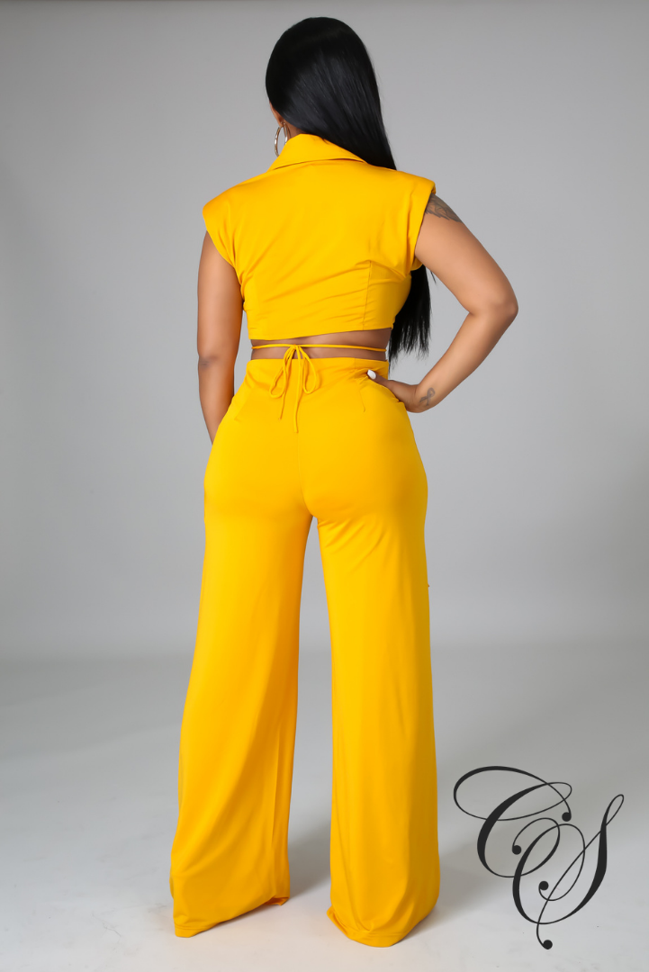 Sydney Sleeveless Top and Pants Set