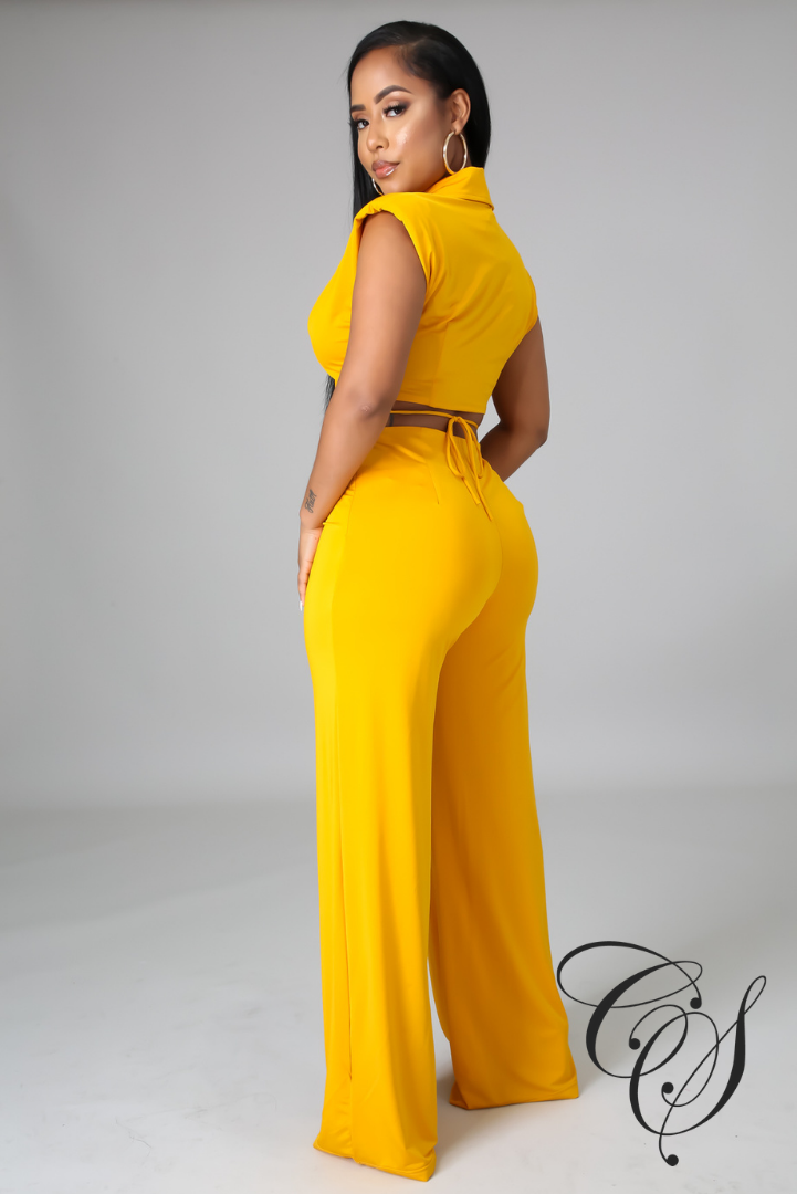 Sydney Sleeveless Top and Pants Set