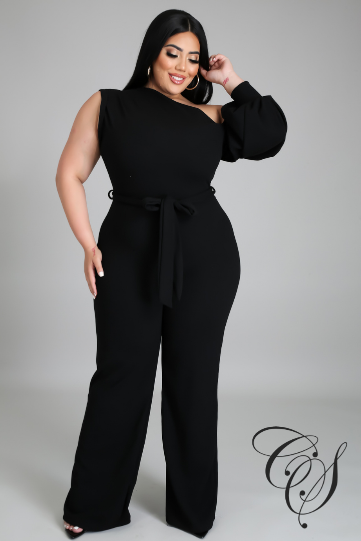 Taliyah Open Shoulder Jumpsuit