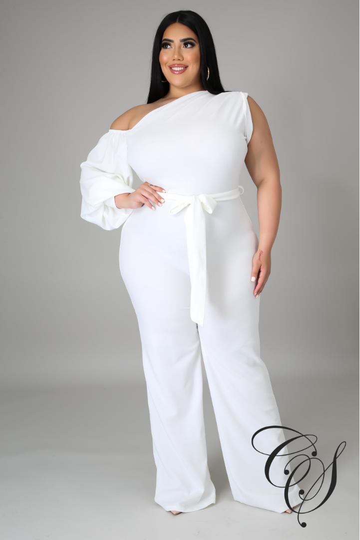 Taliyah Open Shoulder Jumpsuit